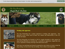 Tablet Screenshot of dogpartnership.com